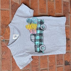 4t Easter Truck with Eggs tshirt